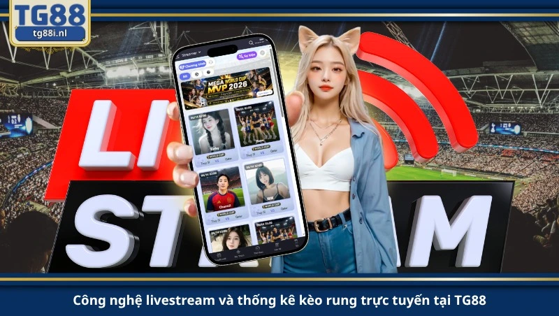 Công nghệ livestream và thống kê kèo rung trực tuyến tại TG88.