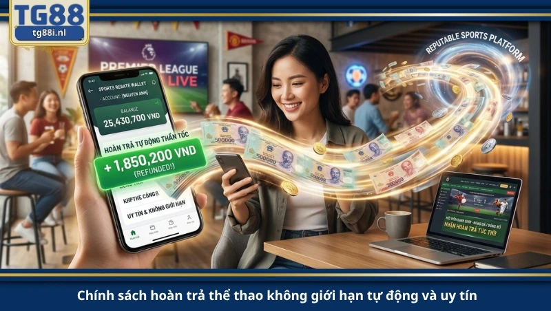 Chính sách hoàn trả thể thao không giới hạn tự động và uy tín.